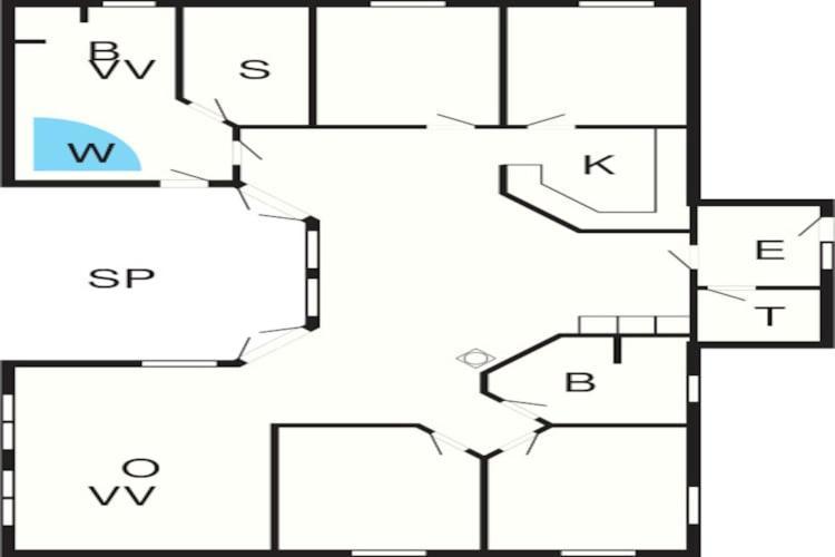 8 Person Holiday Home In Jerup Exterior foto